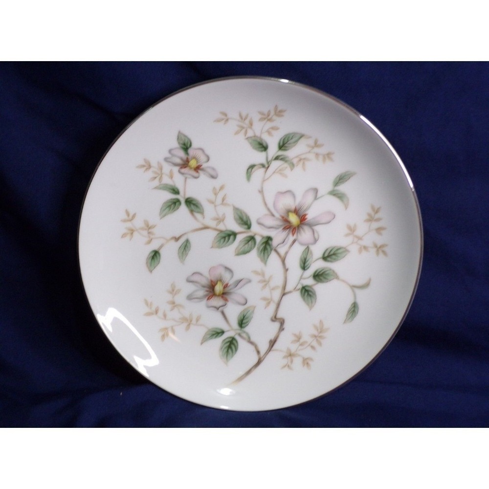 Harmony House Fine China "Cretonne" Pattern Delecate Flower Salad Plate